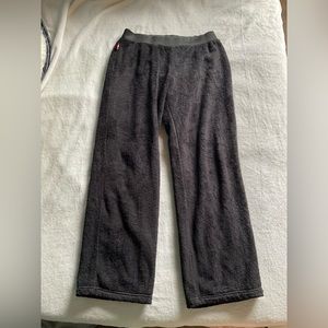 Large North Face Straight-Leg Sweat Pants, Thick
